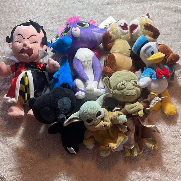 Disney Parks Plush Bundle - Picture 1 of 10